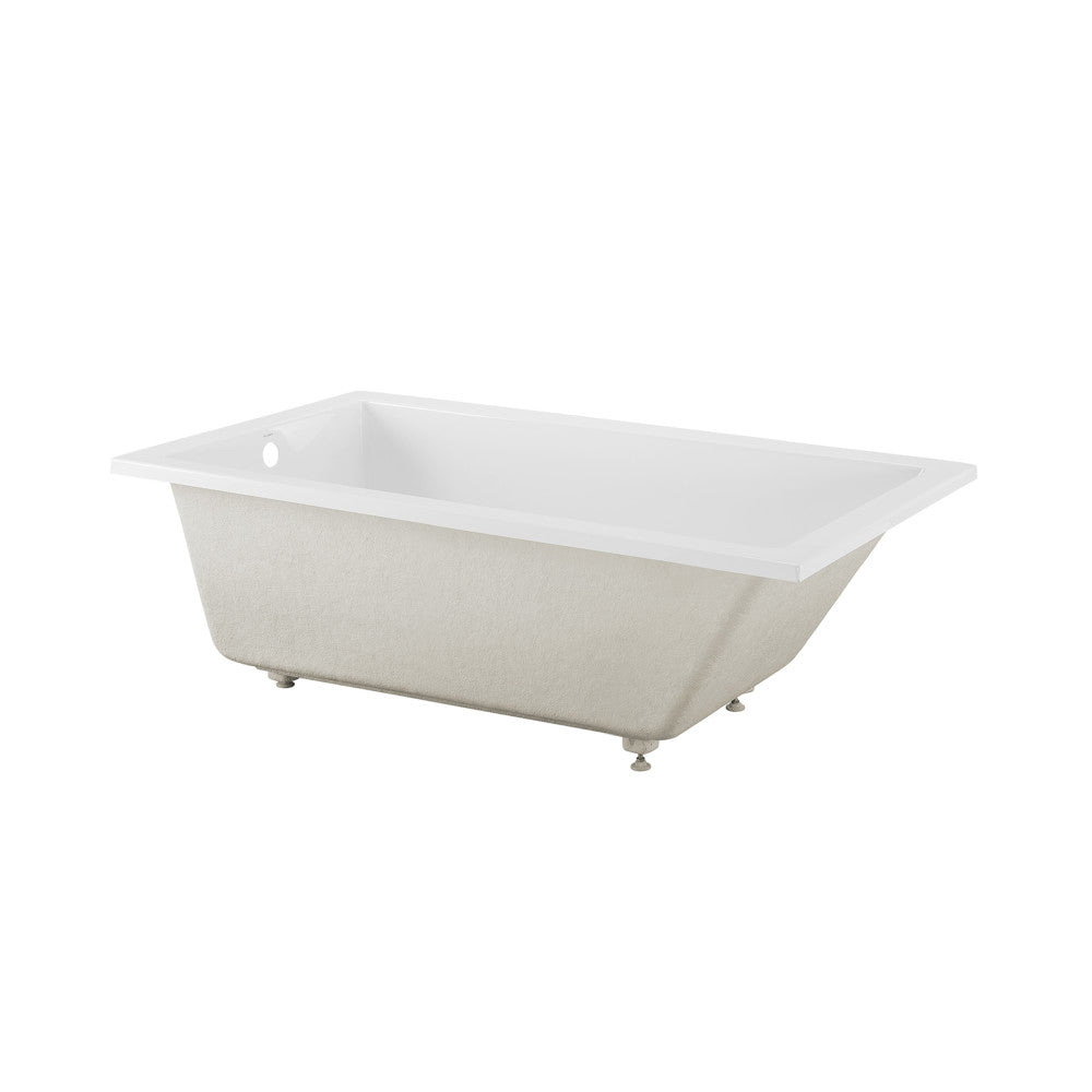 Swiss Madison Voltaire 66" x 36" Reversible Drain Drop-In Bathtub