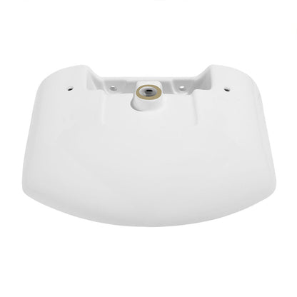 Swiss Madison Chateau Pedestal Bathroom Sink Round Single Faucet Hole