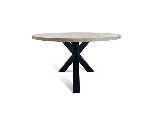 Maxima House RONDA X Solid Wood Dining Table