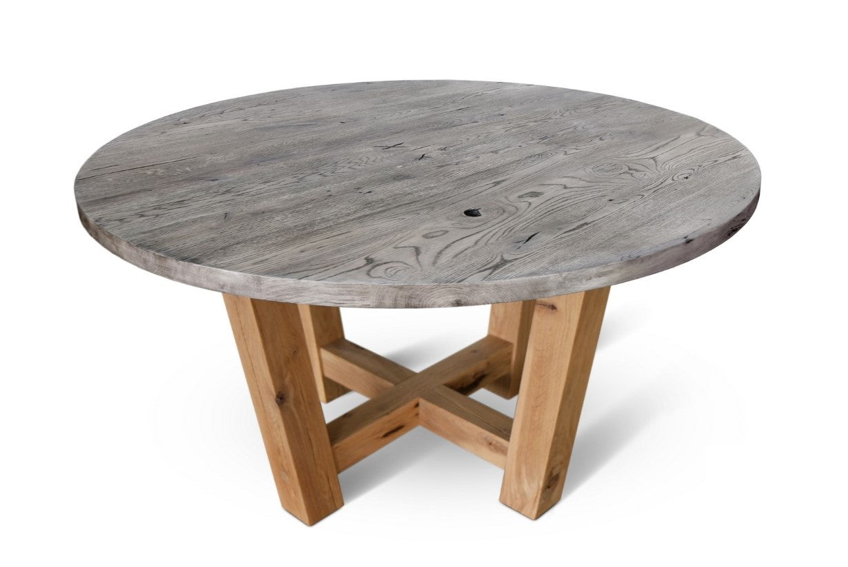 Maxima House RONDA-W2 Solid Wood Dining Table