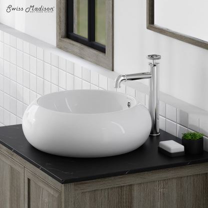 Swiss Madison Plaisir Round Vessel Sink