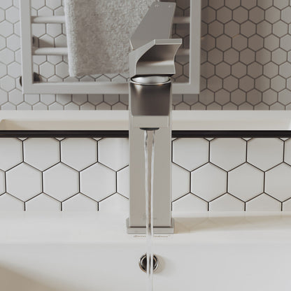 Swiss Madison Voltaire Single Hole, Single-Handle, Bathroom Faucet in Brushed Nickel
