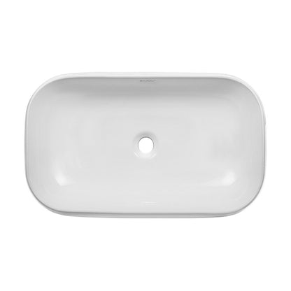 Swiss Madison Chateau 28 Rectangle Ceramic Vessel Sink