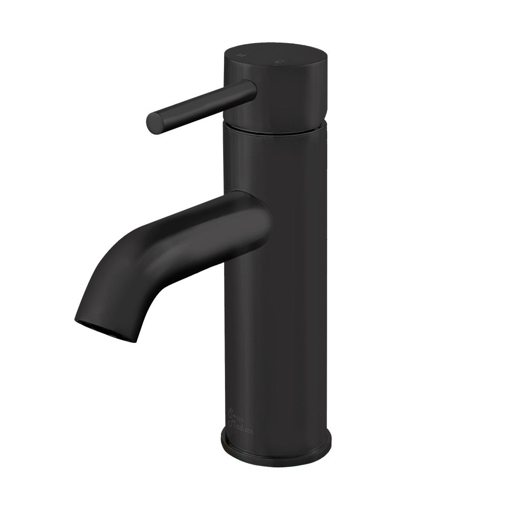 Swiss Madison Ivy Single Hole, Single-Handle, Bathroom Faucet in Matte Black