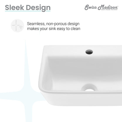 Swiss Madison St. Tropez Wall Mount Sink