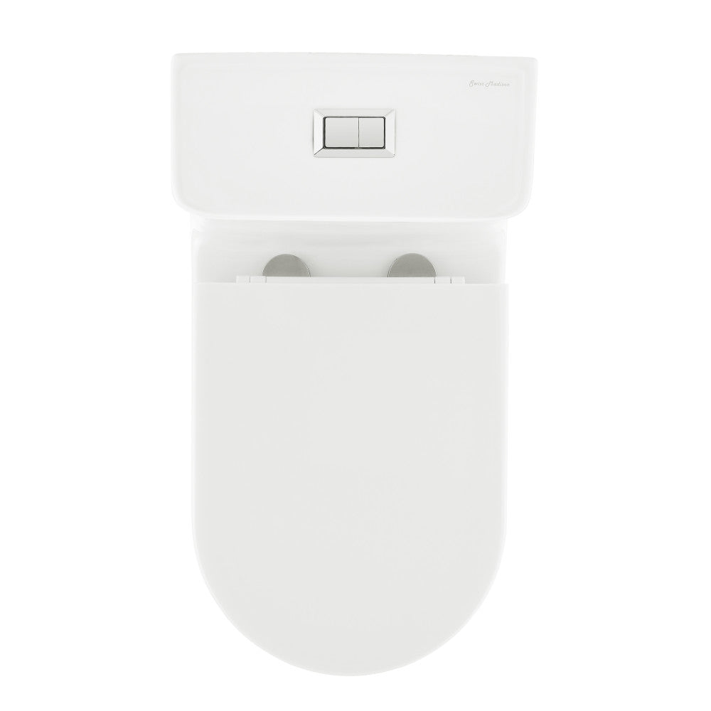 Swiss Madison Liberte One-Piece Elongated Toilet Dual-Flush 1.1/1.6 gpf