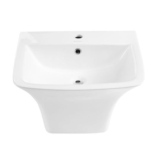 Swiss Madison Carre 21" Wall-Mount Bathroom Sink