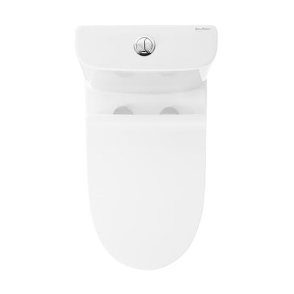 Swiss Madison Cascade One-Piece Toilet Dual-Flush 0.8/1.28 gpf