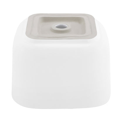 Swiss Madison Carre 14.5" Square Vessel Bathroom Sink
