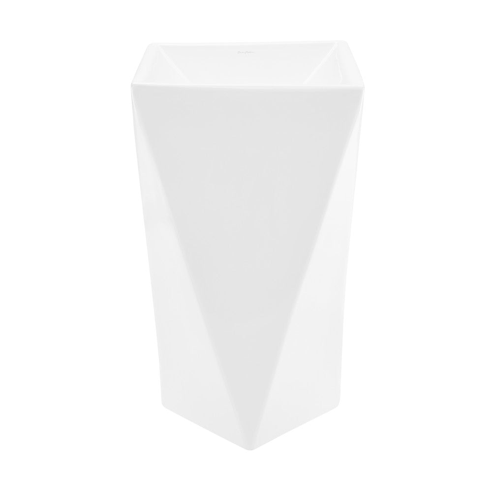 Swiss Madison Brusque One-Piece Pedestal Sink