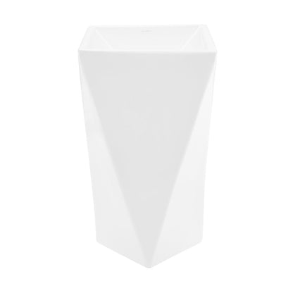 Swiss Madison Brusque One-Piece Pedestal Sink