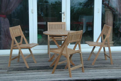 Anderson Teak Windsor 5-pieces Round Bistro Set