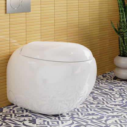 Swiss Madison Plaisir Back to Wall Toilet