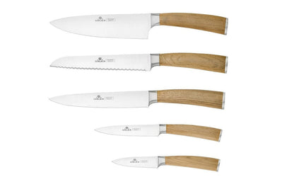 Gerlach NATUR knives in block