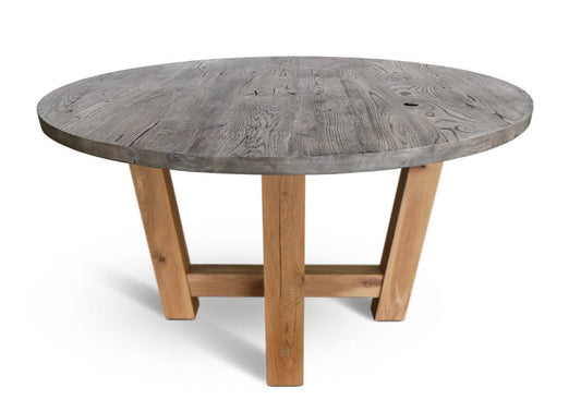 Maxima House RONDA-W2 Solid Wood Dining Table