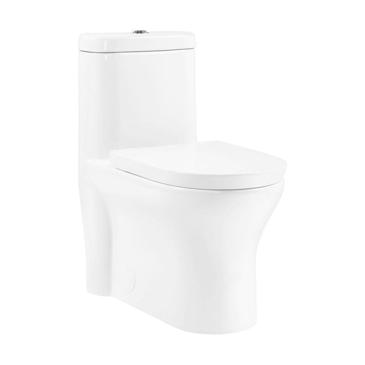 Swiss Madison Monaco One-Piece Elongated Toilet Dual Flush 1.1/1.6 gpf with 10" Rough in