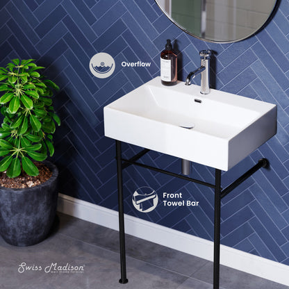 Swiss Madison Claire 24 Console Sink