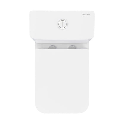 Swiss Madison Carre One Piece Square Toilet Dual Flush 1.1/1.6 gpf in Matte White