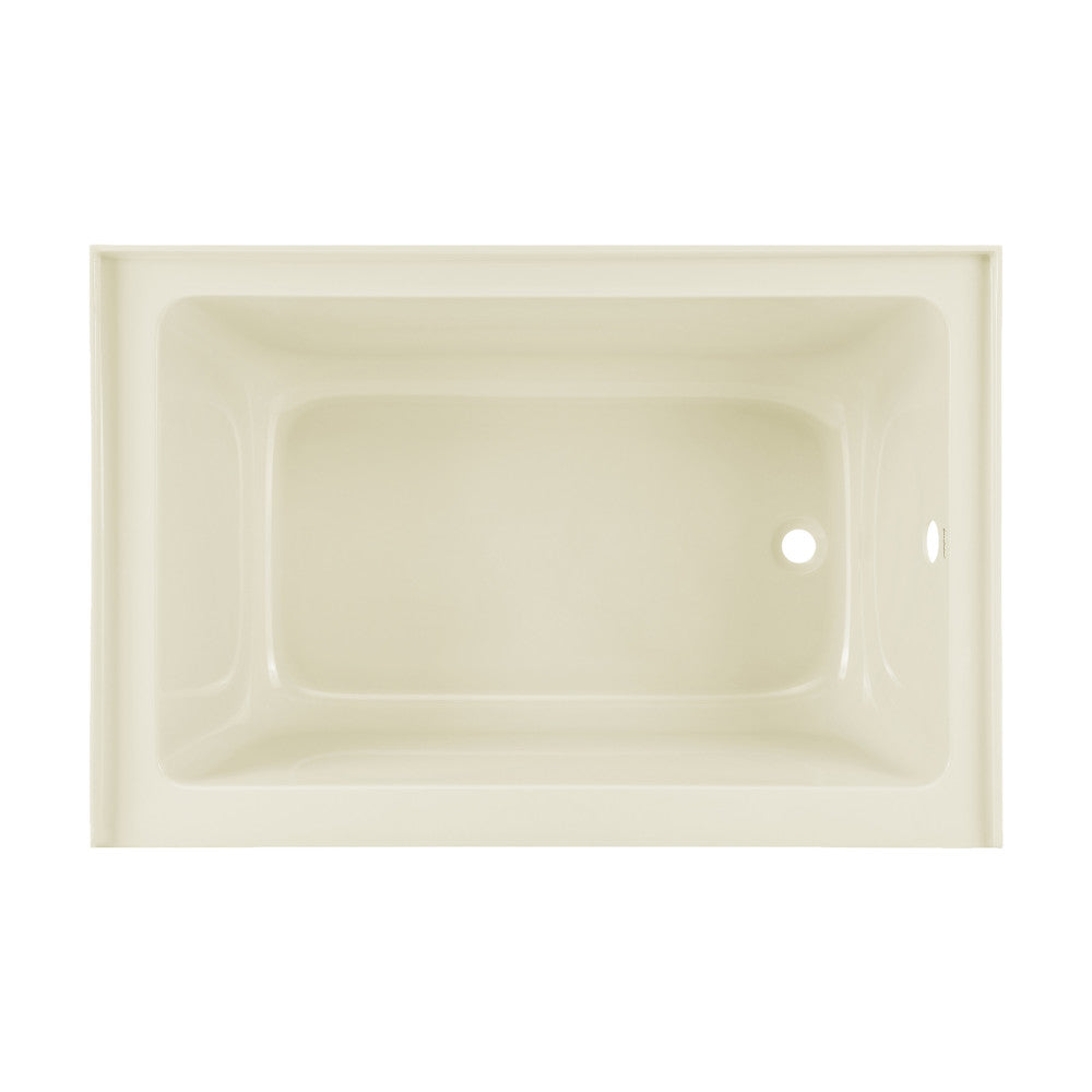 Swiss Madison Voltaire 48" x 32" Right-Hand Drain Alcove Bathtub with Apron in Bisque