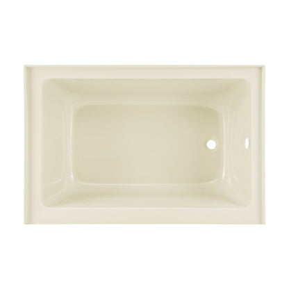 Swiss Madison Voltaire 48" x 32" Right-Hand Drain Alcove Bathtub with Apron in Bisque
