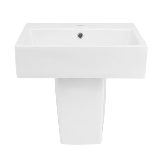 Swiss Madison Concorde 21" Two-Piece Wall-Mount Bathroom Sink