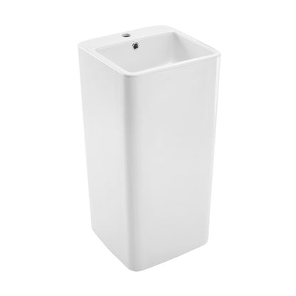 Swiss Madison Concorde One Piece Pedestal Sink