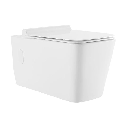 Swiss Madison Concorde Wall-Hung Square Toilet Bowl