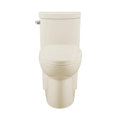 Swiss Madison Sublime One-Piece Elongated Left Side Flush Handle Toilet in Bisque 1.28 gpf