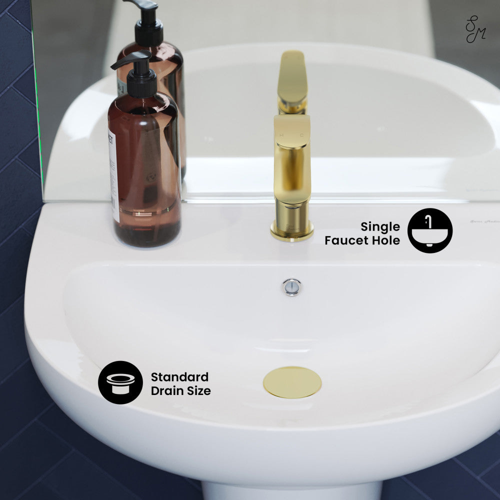 Swiss Madison Cache Wall Mount Sink