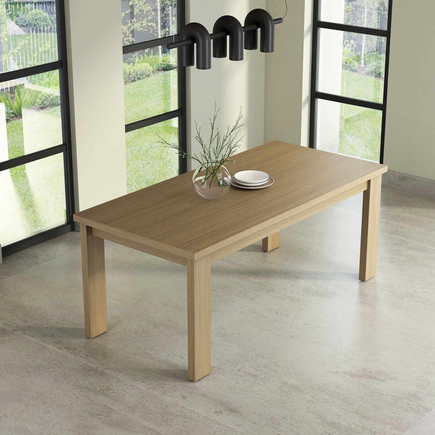 Anderson Teak Brentford Dining Table - Light Brown