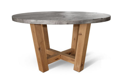 Maxima House RONDA-W2 Solid Wood Dining Table