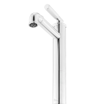 Swiss Madison Avallon Single Hole, Single-Handle Sleek, High Arc Bathroom Faucet in Chrome