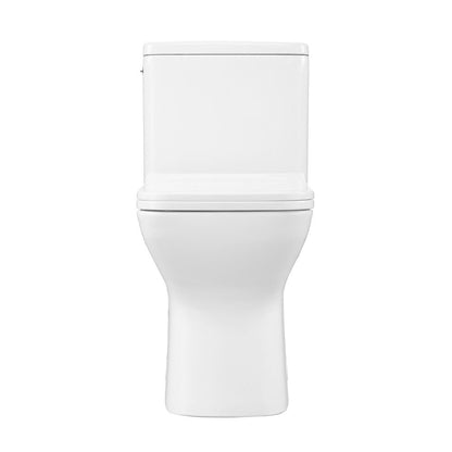 Swiss Madison Carre One-Piece Square Toilet Dual-Flush 1.1/1.6 gpf, Touchless