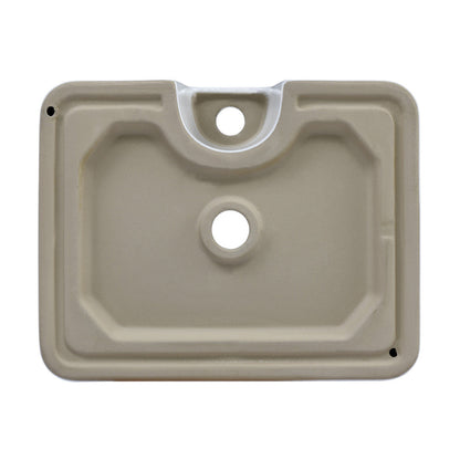 Swiss Madison Rennes 19" Vessel Sink in Glossy White