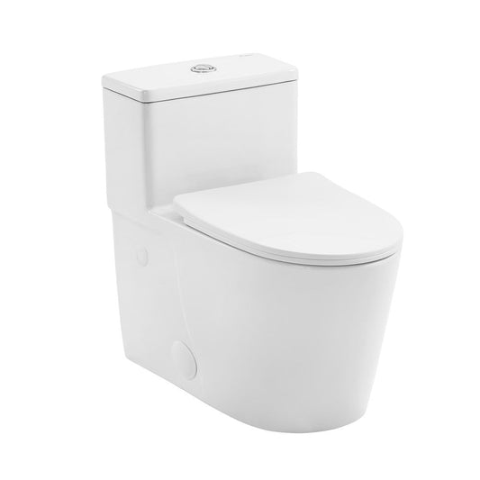 Swiss Madison Arles One-Piece Elongated Toilet Vortex Dual-Flush 0.8/1.18 gpf