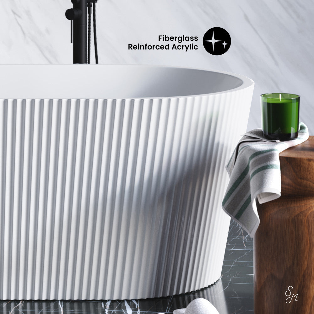 Swiss Madison Lafayette 67" Freestanding Bathtub