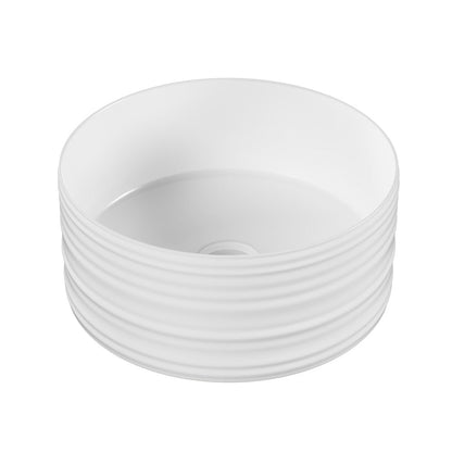 Swiss Madison Adour 16'' Vessels Sink in White