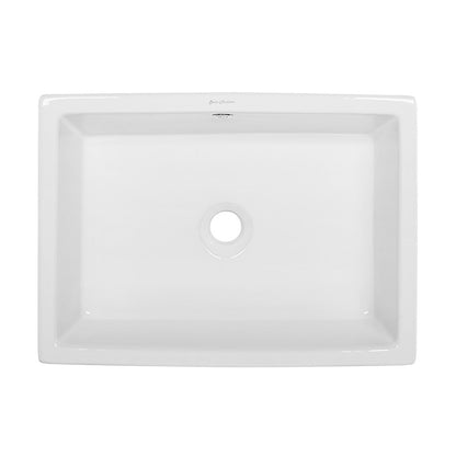 Swiss Madison Voltaire 17 Rectangle Ceramic Vessel Sink