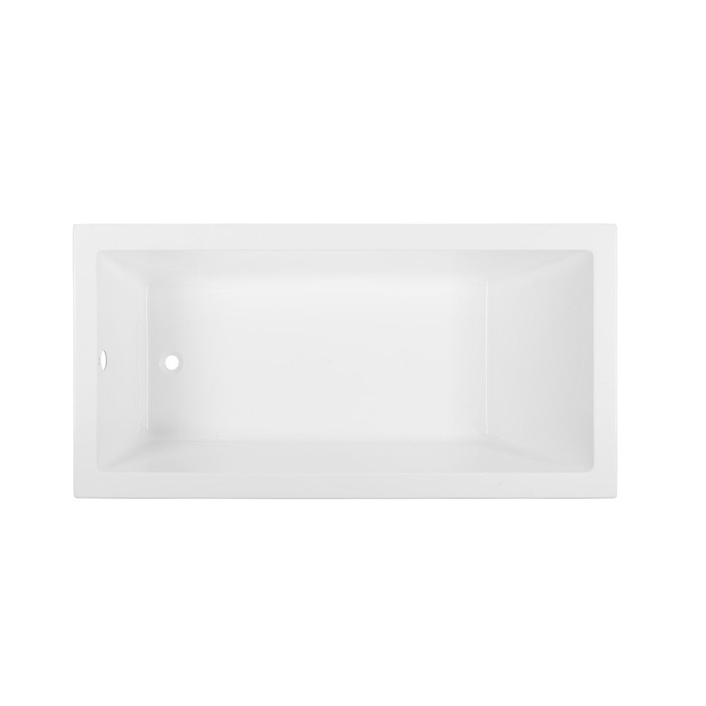 Swiss Madison Voltaire 60" x 30" Reversible Drain Drop-In Bathtub