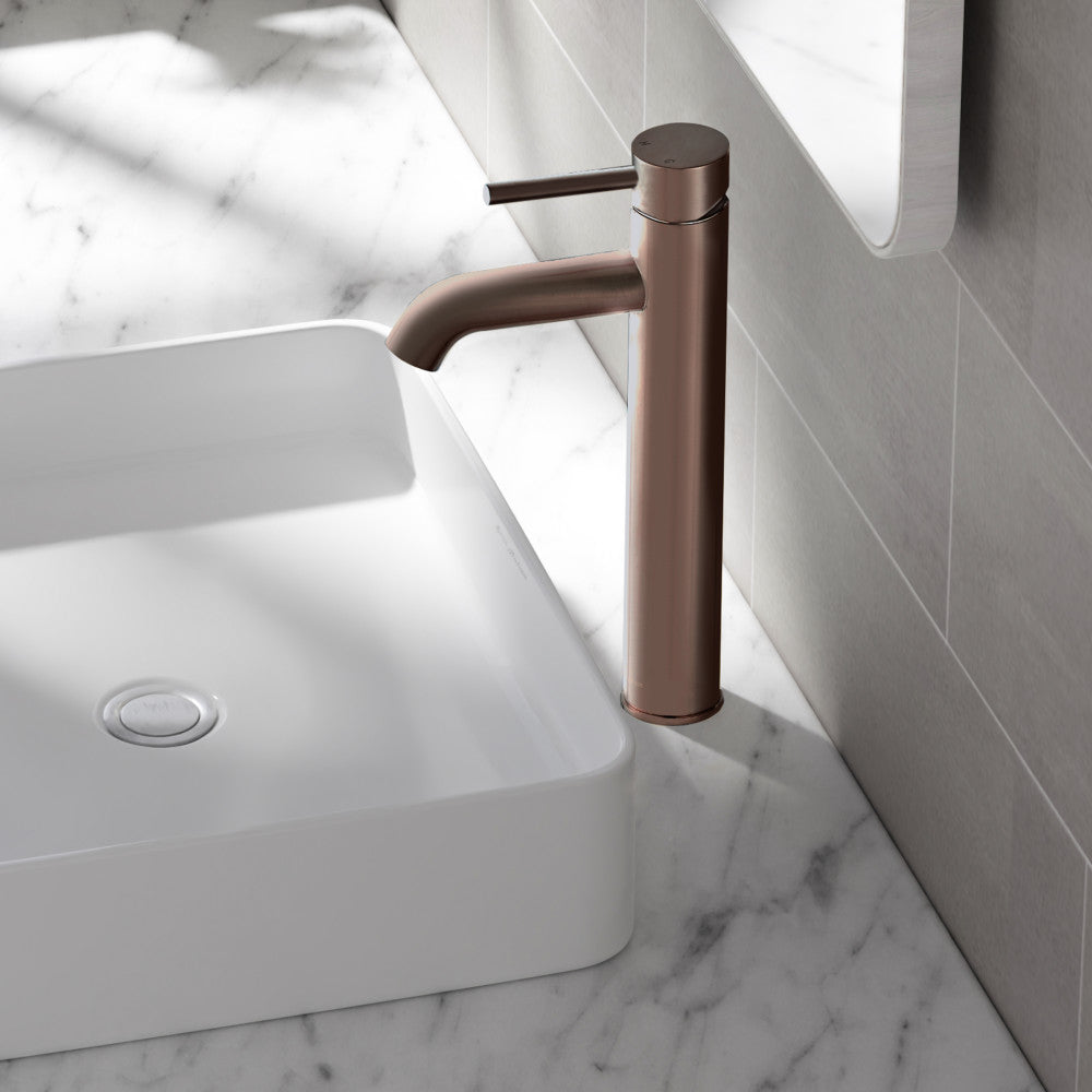 Swiss Madison Ivy Single Hole, Single-Handle, High Arc Bathroom Faucet in Oil Rubbed Bronze