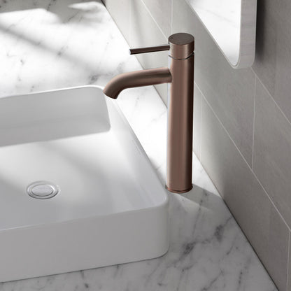 Swiss Madison Ivy Single Hole, Single-Handle, High Arc Bathroom Faucet in Oil Rubbed Bronze