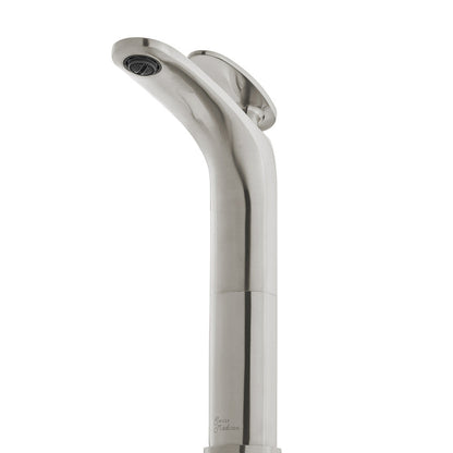Swiss Madison Sublime Single Hole, Single-Handle, High Arc Bathroom Faucet in Brushed Nickel