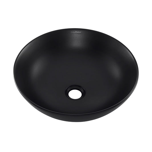 Swiss Madison Classe 16 Color Ceramic Sink in Matte Black