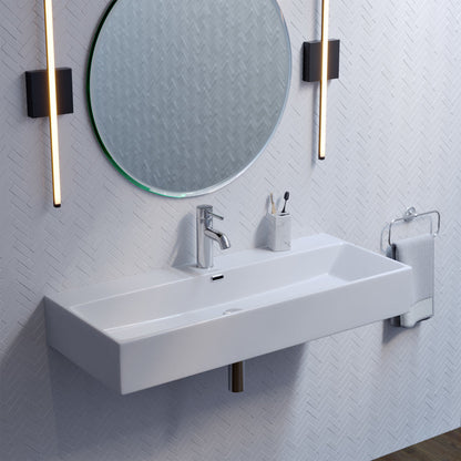 Swiss Madison Claire 40" Rectangle Wall-Mount Bathroom Sink