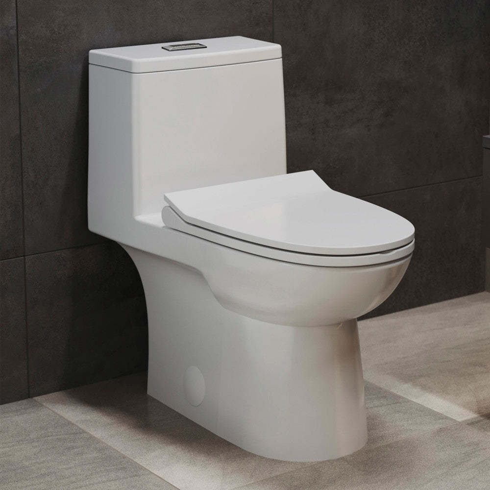 Swiss Madison Daxton One-Piece Elongated Dual-Flush Toilet 1.1/1.6 gpf