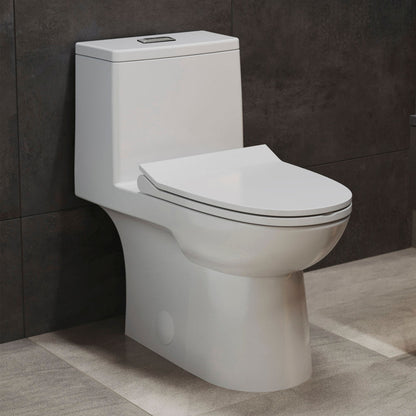 Swiss Madison Daxton One-Piece Elongated Dual-Flush Toilet 1.1/1.6 gpf