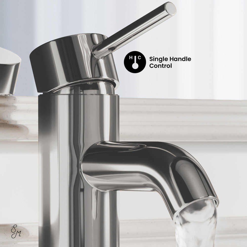 Swiss Madison Ivy Single Hole, Single-Handle, Bathroom Faucet in Chrome