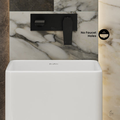 Swiss Madison Claire One-Piece Pedestal Sink