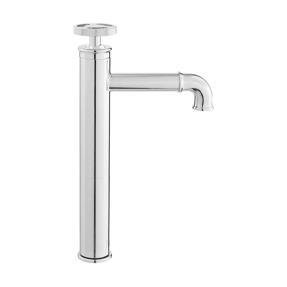 Swiss Madison Avallon Single Hole, Single-Handle Wheel, High Arc Bathroom Faucet in Chrome