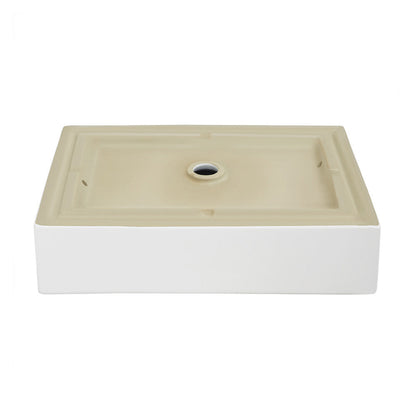 Swiss Madison Voltaire Ceramic Rectangle Vessel Sink